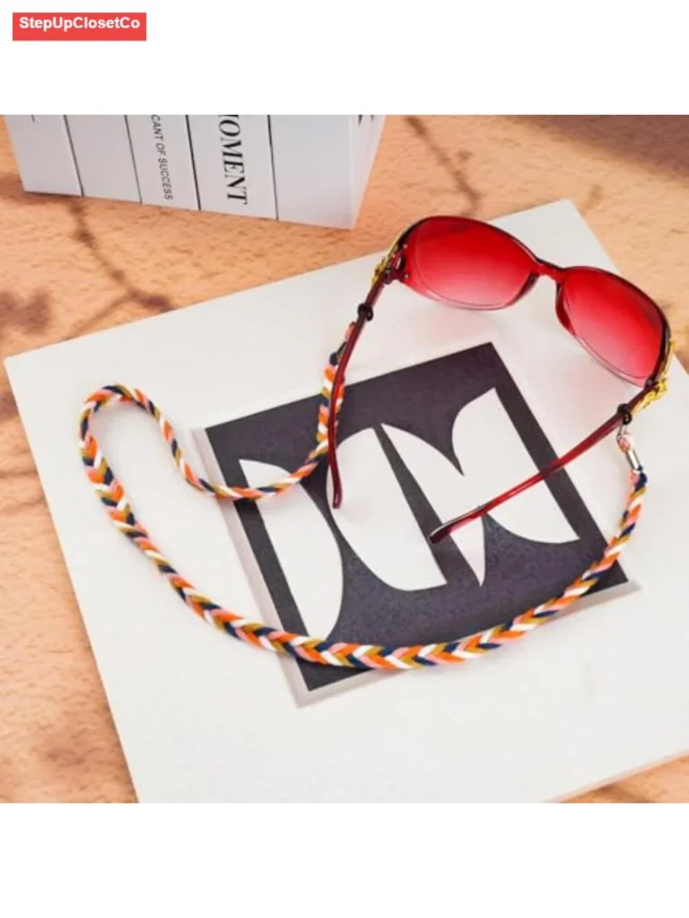5 Pack Eyeglass Strap Holder Neck Lanyard Linen Cotton Glasses Chain
